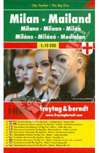 Milan. 1:10 000. City pocket + The Big Five