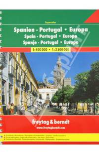 Spain-Portugal-Europa 1:400 000 / 1:3. 500 000