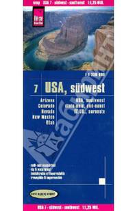 США. Юго-запад. Карта 1:1250000