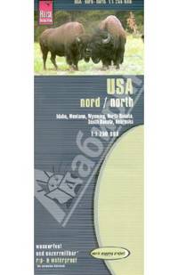 North USA: Idaho, Montana, Wyoming, North Dakota, South Dakota, Nebraska: Map