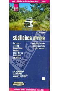 Sudliches Afrika. Карта