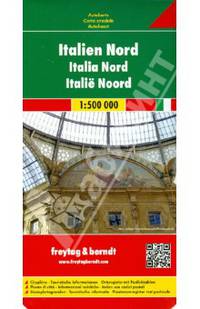 Italy Northern. Италия северная. Карта 1:500 000
