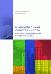 Муниципальная собственность и ее роль в производстве коллективных благ