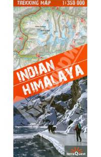 Indian Himalaya. Trekking Map 1:350 000