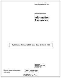 Army Regulation AR 25-2 Information Assurance