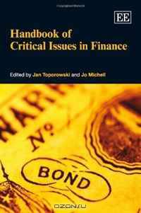 Handbook of Critical Issues in Finance (Elgar Original Reference)