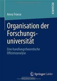 Organisation der Forschungsuniversitat: Eine handlungstheoretische Effizienzanalyse (German Edition)