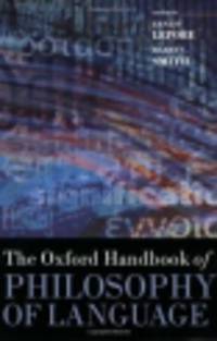 The Oxford Handbook of Philosophy of Language