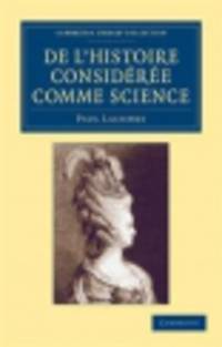 De l'histoire consid