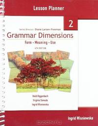 Grammar Dimensions 2: Lesson Planner