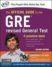 GRE the Official Guide to the Revised General Test (+ CD-ROM)