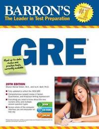 Barron's GRE (+ CD-ROM)