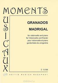 Madrigal: For Violoncello and Piano