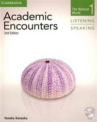 Academic Encounters Level 1 Student's Book Listening and Speaking. The Natural World (+DVD)