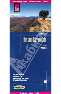 Франция. Карта 1: 1000000. France. Frankreich