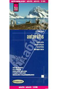 Антарктика. Карта. Antarktis 1:8.000.000