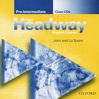 New Headway: Pre-Intermediate: Class CDs (аудиокурс на 2 CD)