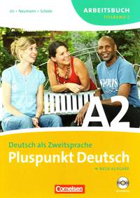 Kursbuch + Arbeitsbuch, m. Audio-CD (Lektion 8-14), 2 Tle.