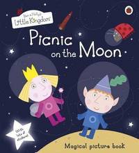 Picnic on the Moon. Magic Picture Book with Stickers
