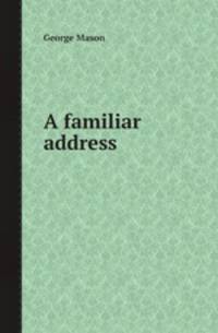 A familiar address
