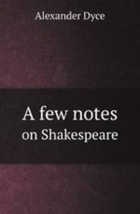 A few notes. on Shakespeare