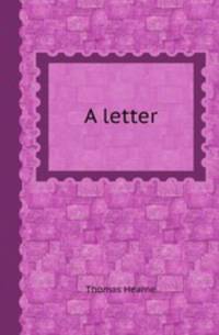 A letter