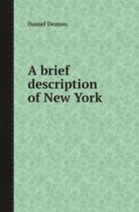 A brief description of New York