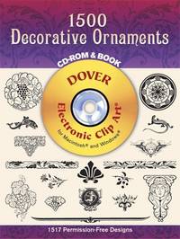 1500 Decorative Ornaments (+ CD-ROM)