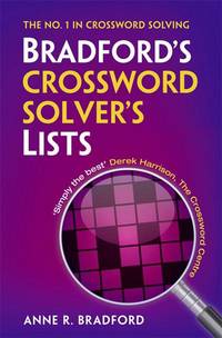 Collins Bradford's Crossword Solver's Lists