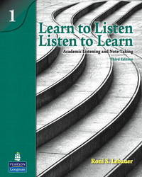 Learn to Listen, Listen to Learn 1 (+ Audio CD)