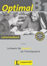Optimal B1. Lehrerhandbuch (+ Audio CD)