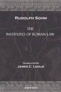 The Institutes of Roman Law