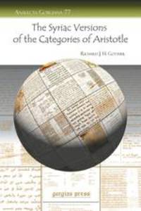 The Syriac Versions of the Categories of Aristotle