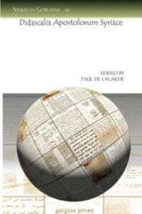 Didascalia Apostolorum Syriace