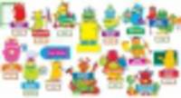 Monsters at Work Bulletin Board (47 pieces)