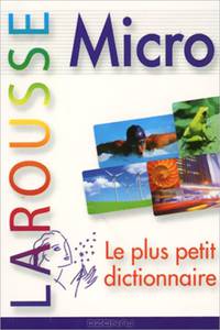 Micro dictionnaire de langue francais (миниатюрное издание)