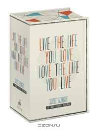 Live the Life You Love Postcard Box: 100 HAND-LETTERED POSTCARDS
