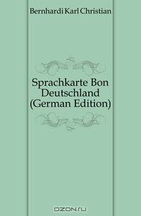 Sprachkarte Bon Deutschland (German Edition)