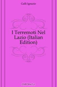 I Terremoti Nel Lazio (Italian Edition)