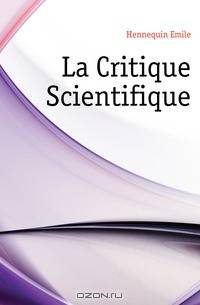 La Critique Scientifique