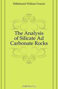 The Analysis of Silicate Ad Carbonate Rocks