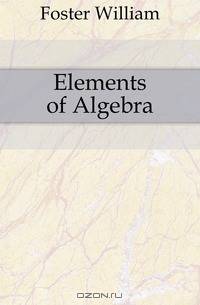Elements of Algebra