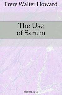 The Use of Sarum