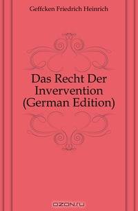 Das Recht Der Invervention (German Edition)
