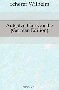 Aufsatze Uber Goethe (German Edition)