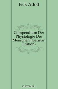 Compendium Der Physiologie Des Menschen (German Edition)