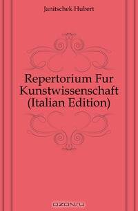 Repertorium Fur Kunstwissenschaft (Italian Edition)