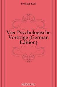 Vier Psychologische Vortrage (German Edition)
