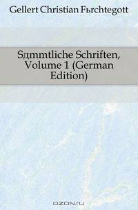 Sammtliche Schriften, Volume 1 (German Edition)