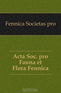Acta Soc. pro Fauna et Flora Fennica